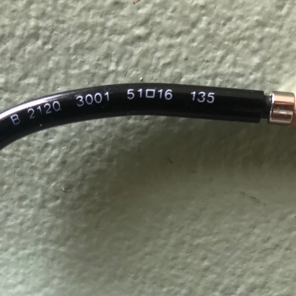 Burberry rectangle prescription